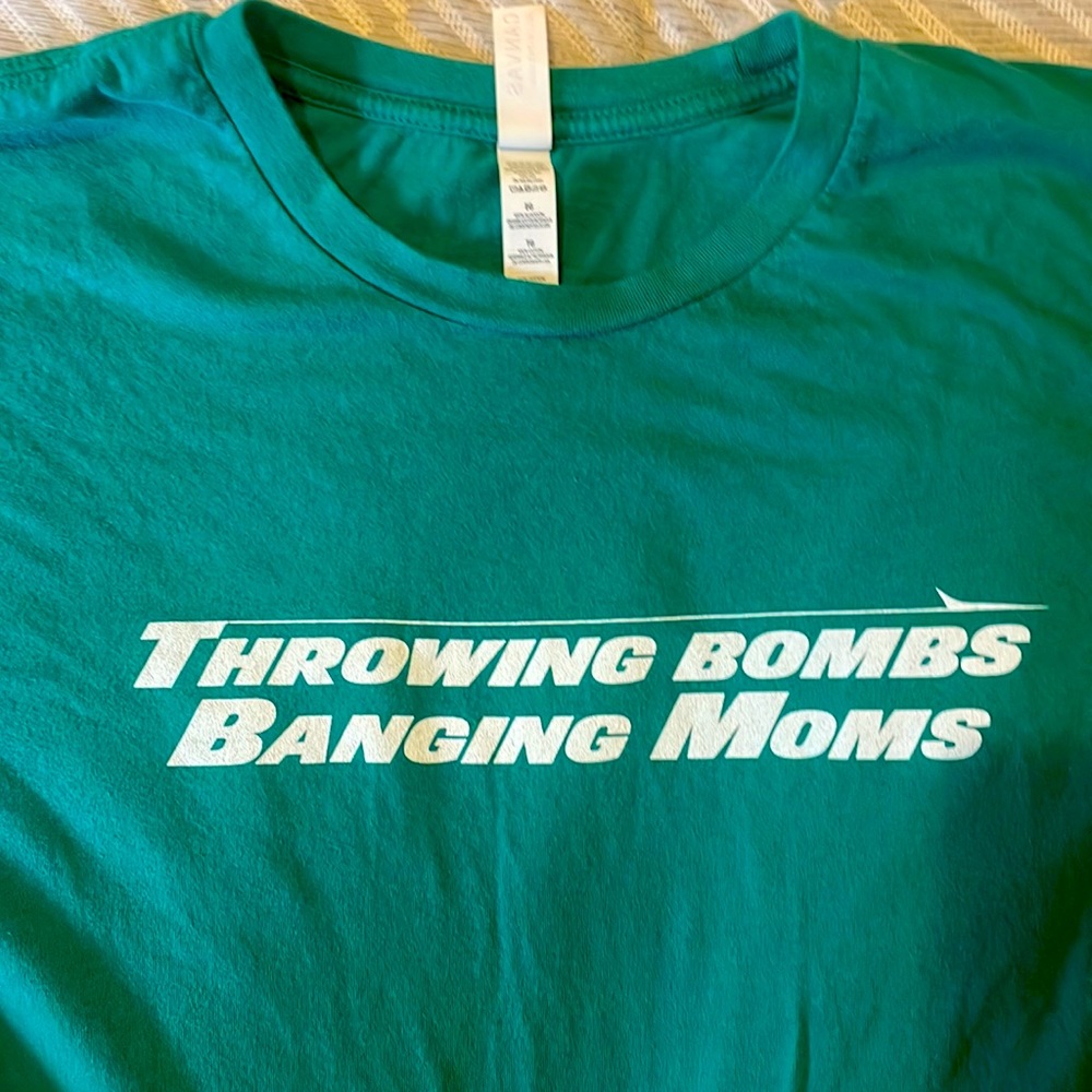 New York jets Zack wilson barstool shirt sz xl